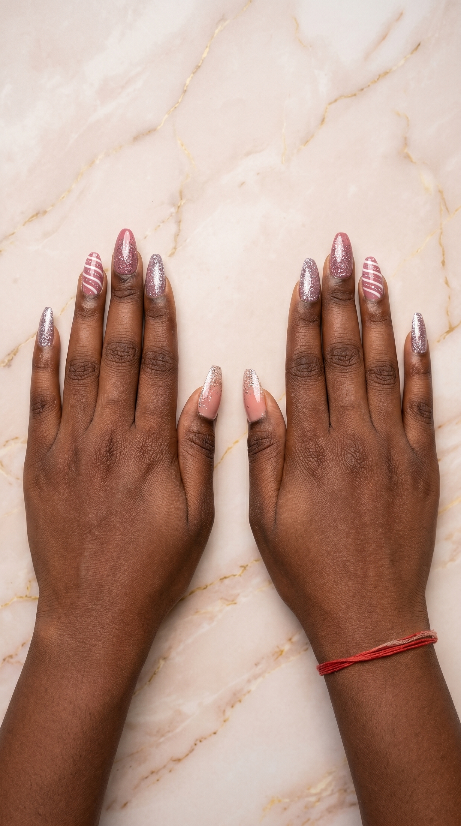 Almond Ombré Fade