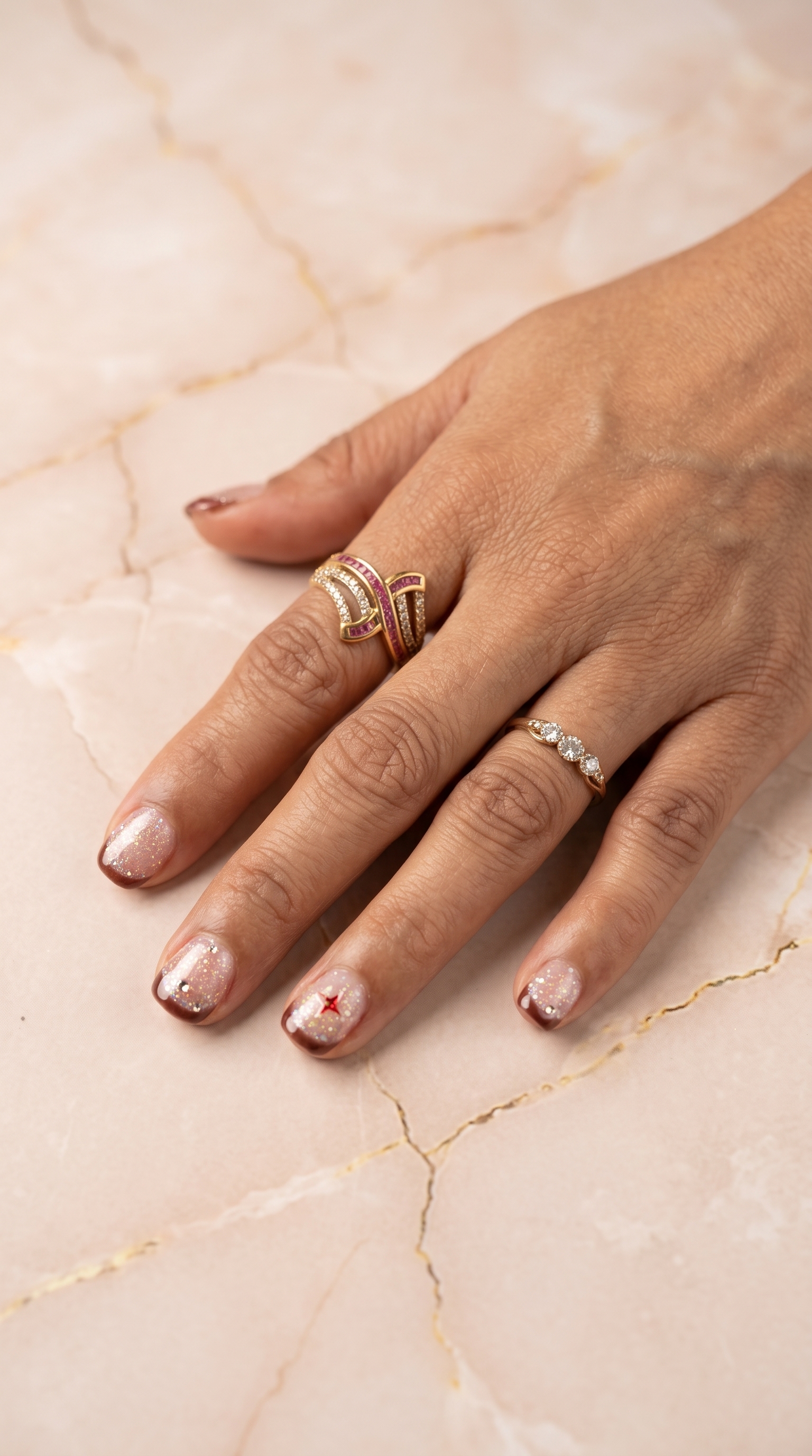 Structured Gel Overlay
