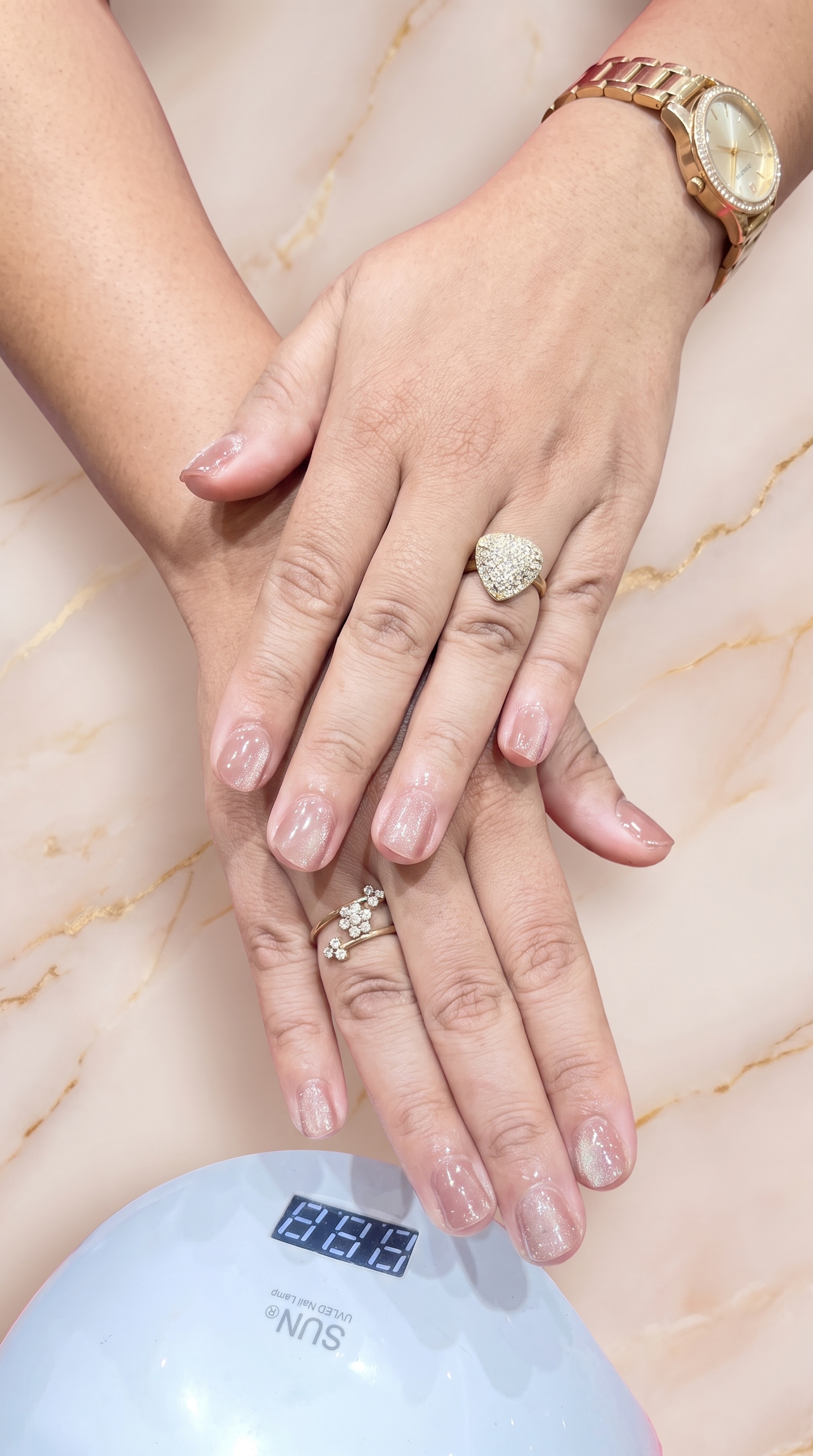 Sparkling Neutral Nude